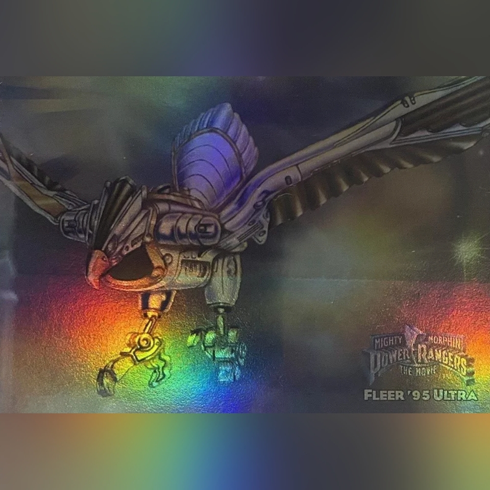 Falcon Ninja Zord🦸🏻 Mighty Morphin Power Rangers Trading Card 🔥 MMPR